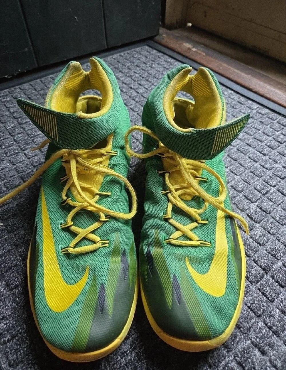 Nike green mesh